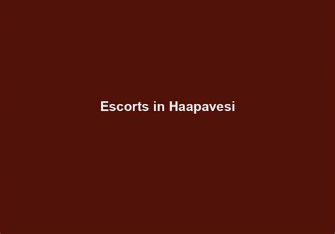 Escort Haapavesi
