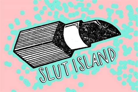 Slut on blue island 